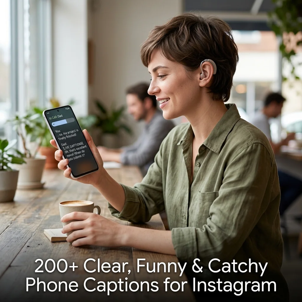 200+ Clear, Funny & Catchy Phone Captions for Instagram
