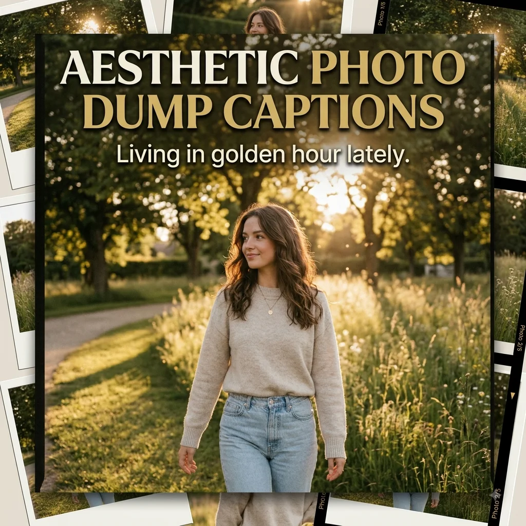 Aesthetic Photo Dump Captions