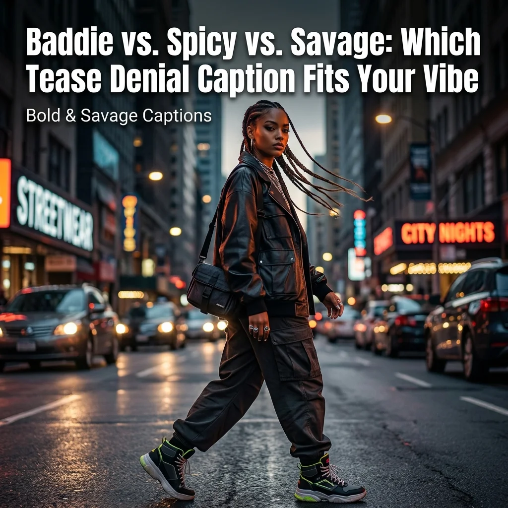 Tease Denial Captions: 150+ Flirty, Playful & Bold Ideas for Instagram 5 Baddie vs. Spicy vs. Savage: