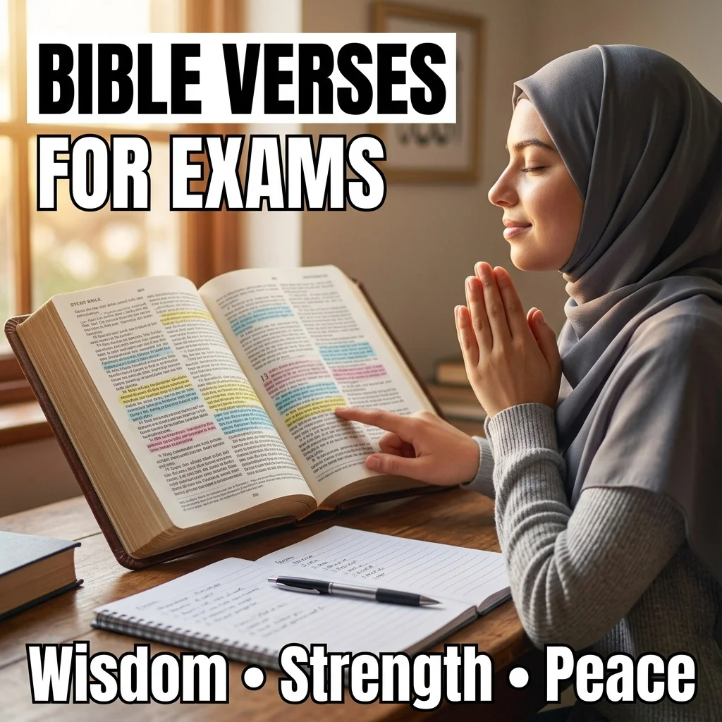 Bible Verses to Pray Over Your Exam