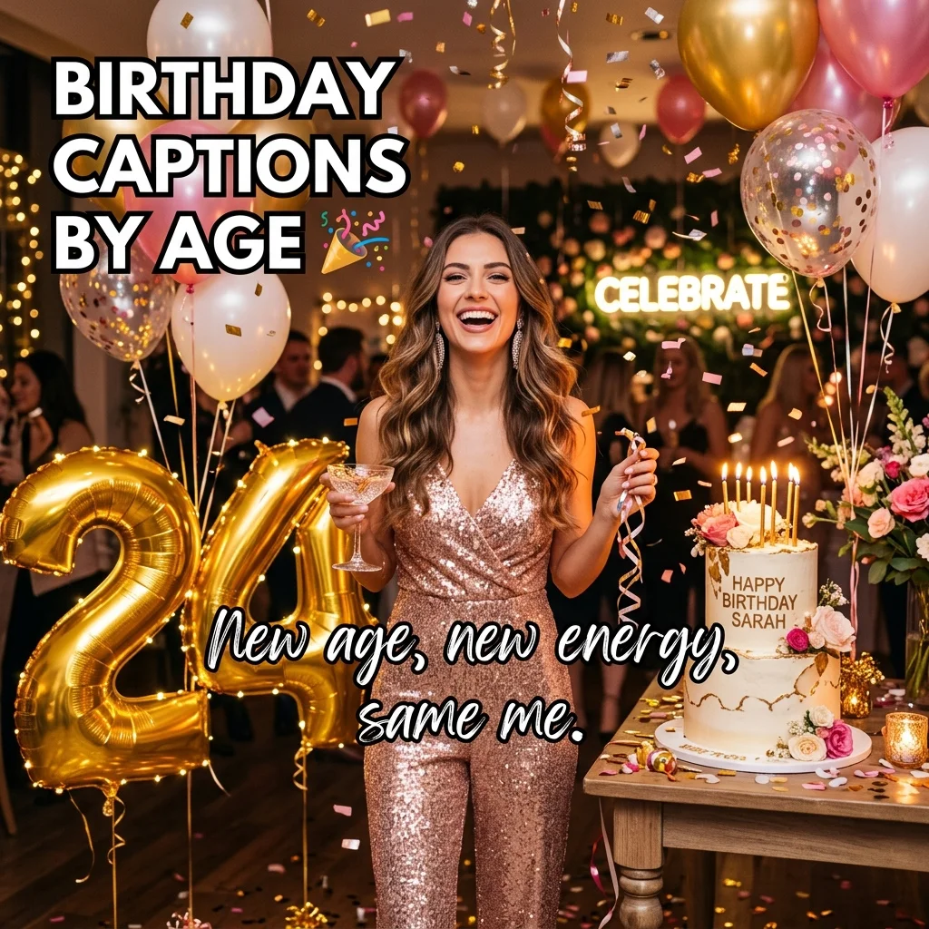 300+ Birthday Captions for Instagram: Funny, Cute & Perfect Ideas for Every Birthday Photo 5 Birthday Captions by Age and Milestone