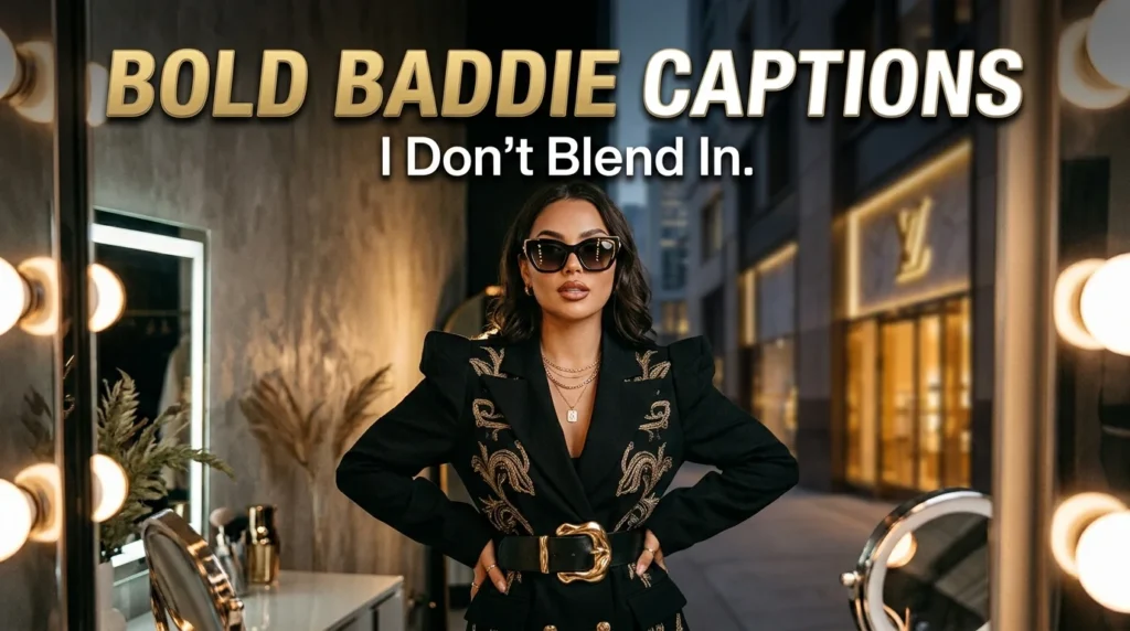 Baddie Captions for Instagram: 200+ Bold, Sassy & Savage Captions 3 Bold Baddie Captions for Instagram