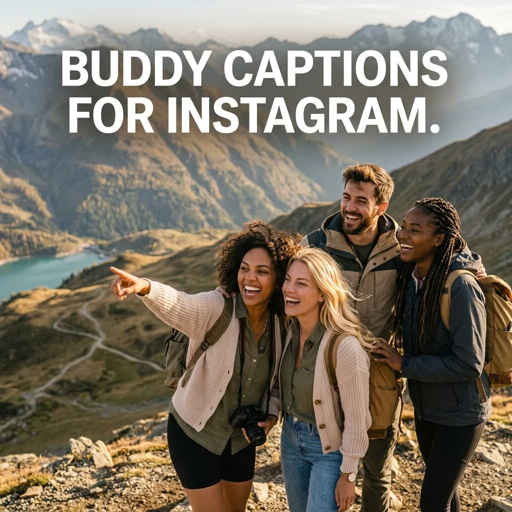 Buddy Captions for Instagram: 200+ Funny, Cute & Cool Captions for You and Your Best Friend