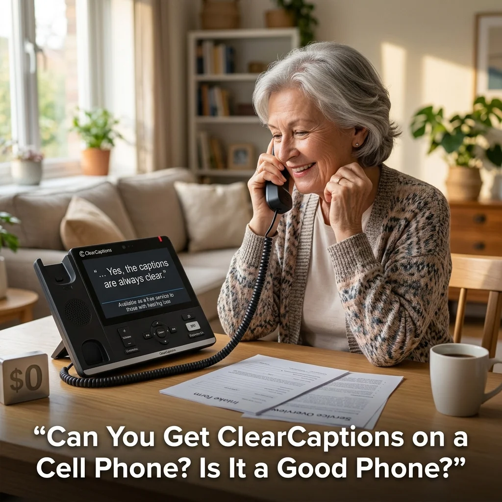 Can You Get ClearCaptions on a Cell Phone? Is It a Good Phone?