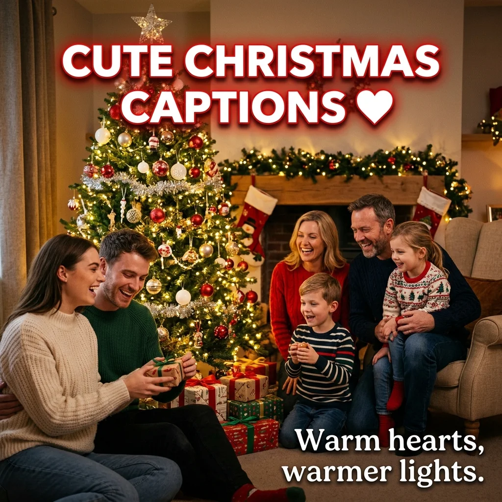 Cute Christmas Instagram Captions for Every Photo