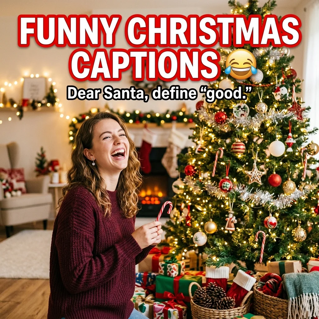 Funny Christmas Captions for Instagram