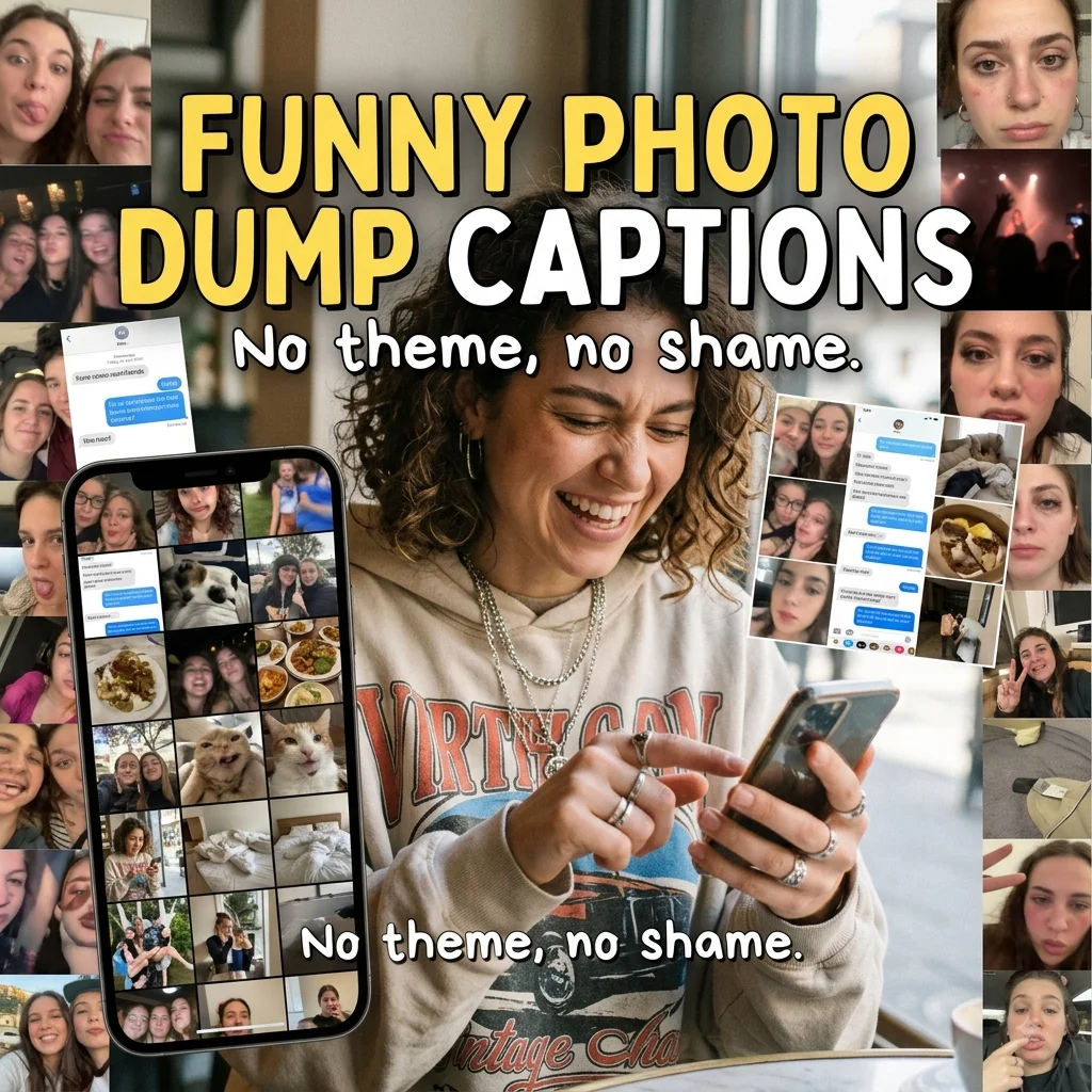 Funny Photo Dump Captions