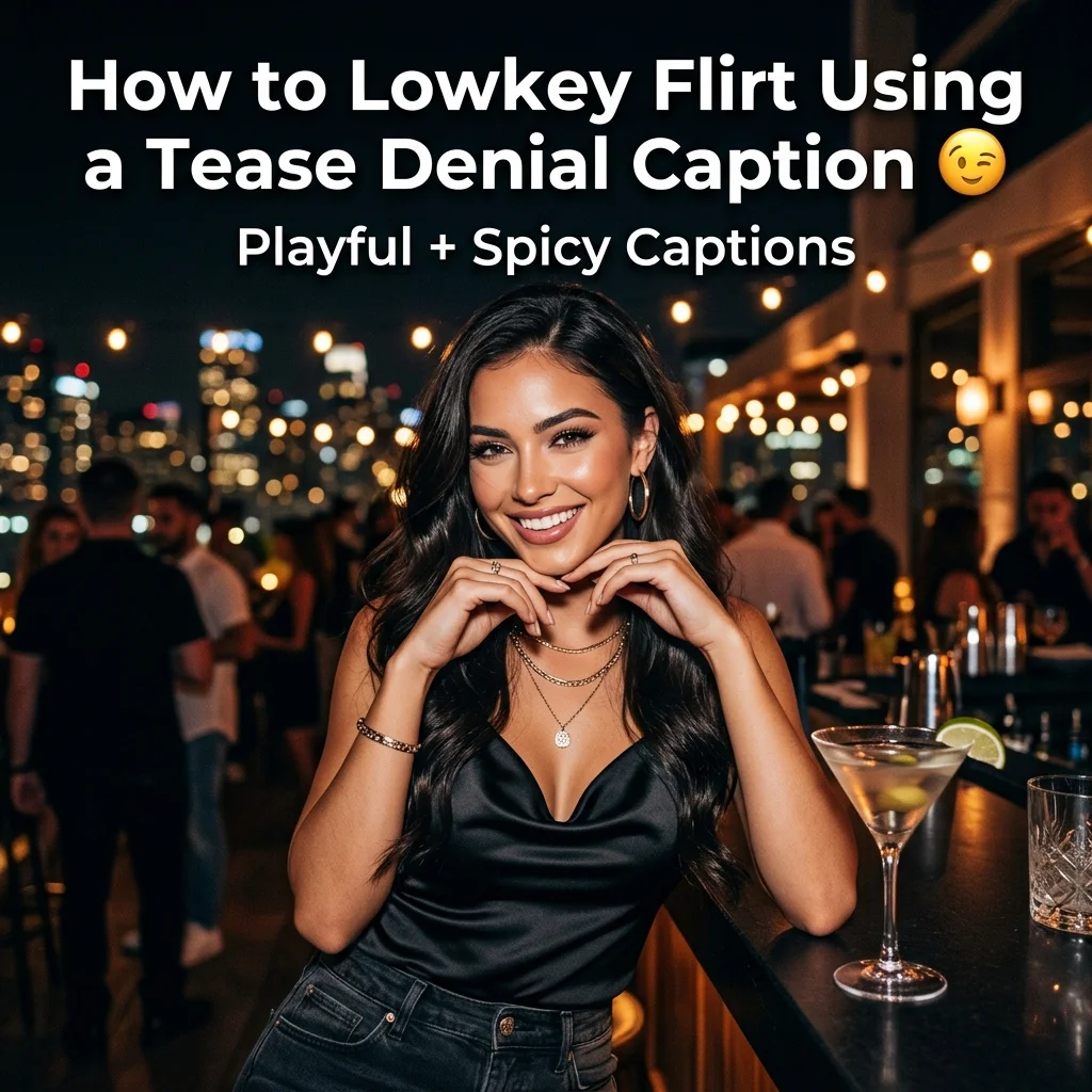 Tease Denial Captions: 150+ Flirty, Playful & Bold Ideas for Instagram 4 How to Lowkey Flirt Using a Tease Caption