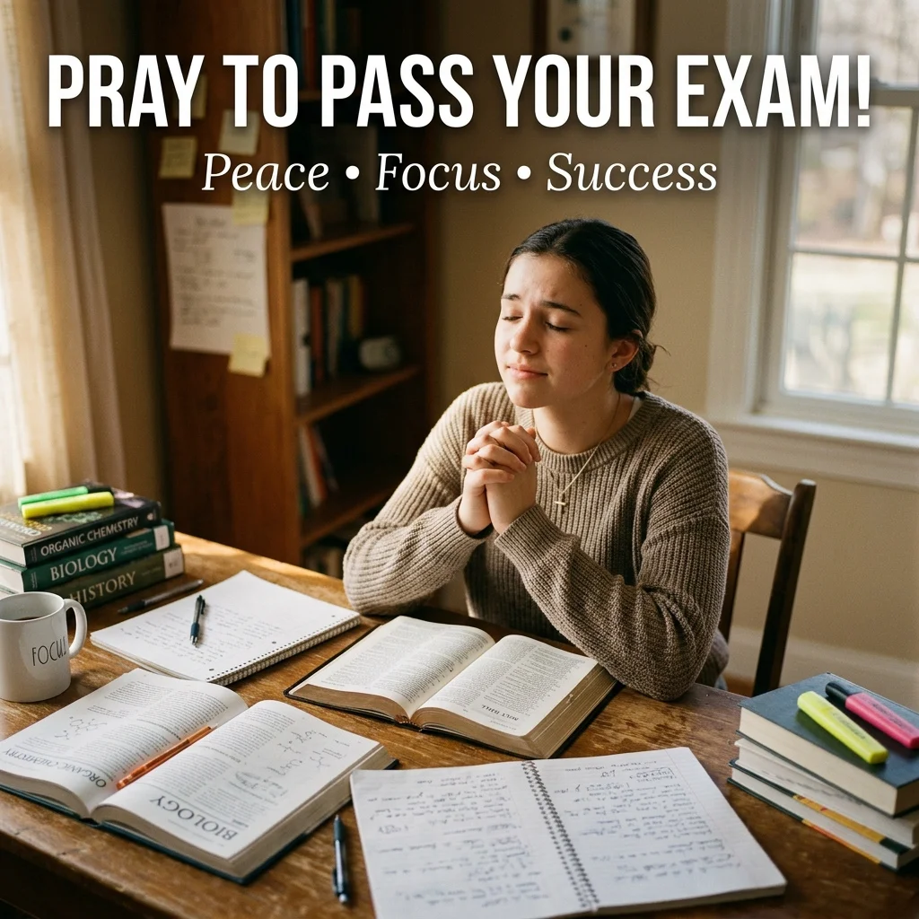 How to Pray for Exam Success So God Hears You