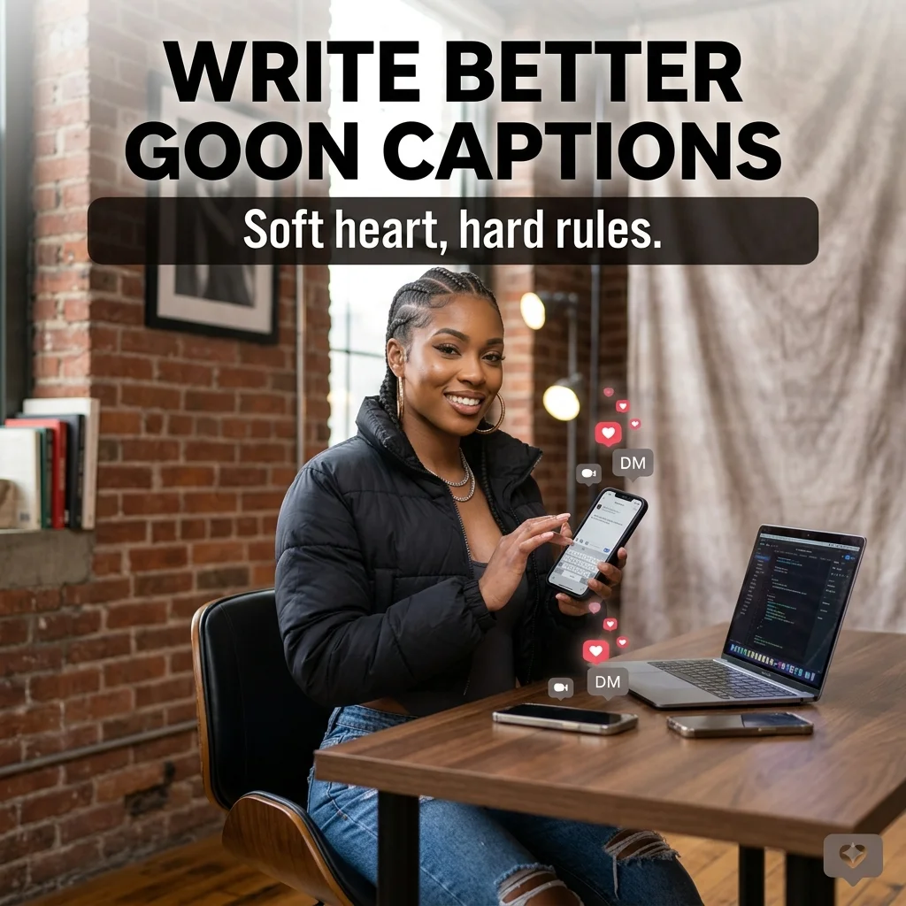 How to Write Goon Captions Like a Real IG Baddie