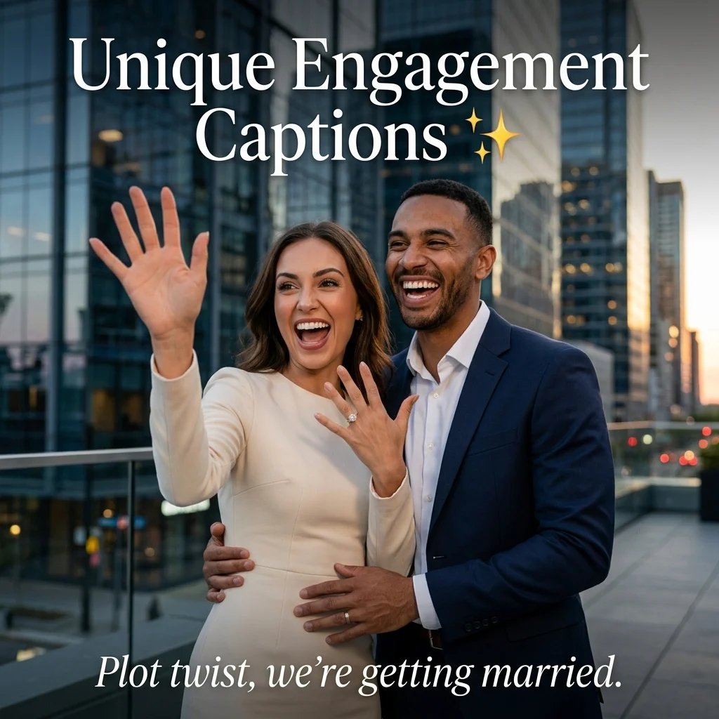 How to Write the Perfect Engagement Caption