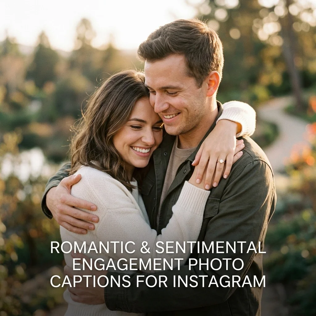 Engagement Photo Captions for Instagram: 200+ Romantic, Cute & Fun Ideas to Celebrate Your Love 2 Romantic and Sentimental Engagement Photo Captions for Instagram