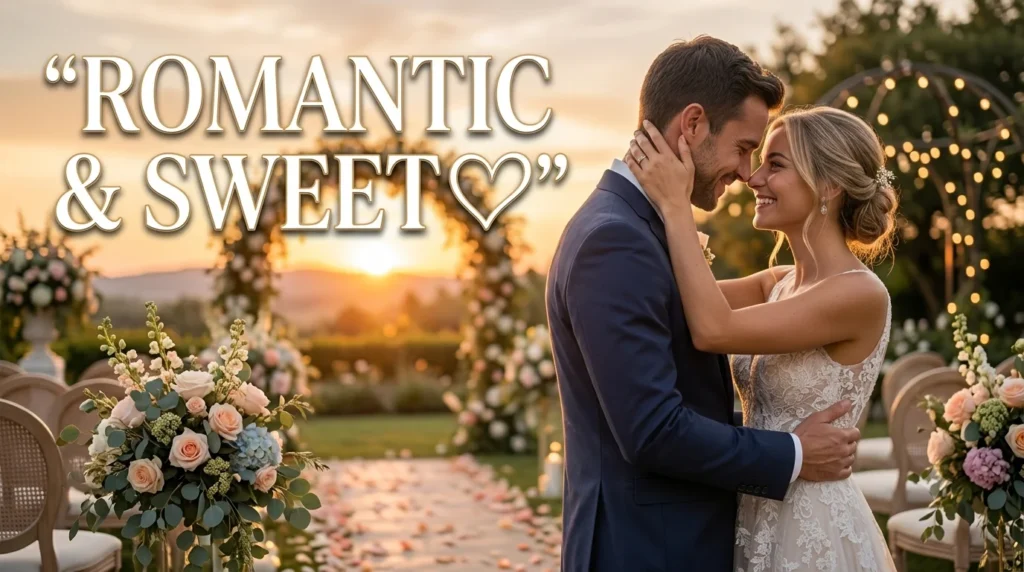 250+ Wedding Captions for Every Love: Romantic, Funny, Sweet & Instagram-Worthy Ideas 3 Romantic and Sweet Wedding Captions for Couples