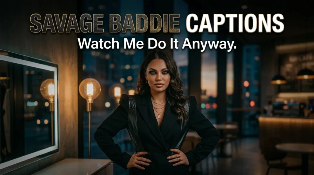 Baddie Captions for Instagram: 200+ Bold, Sassy & Savage Captions 5 Savage Baddie Captions for Girls