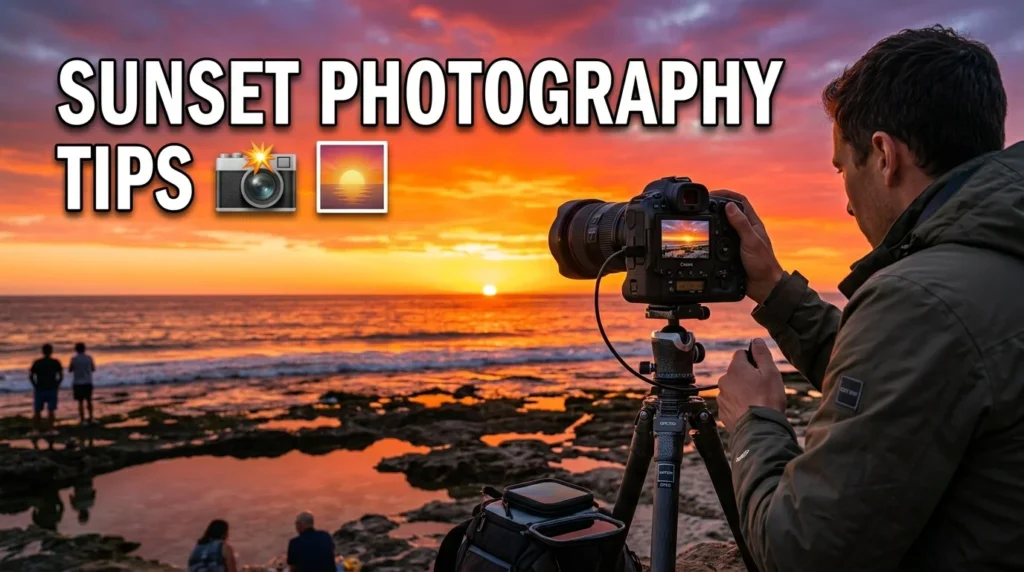 Sunset Photography Tips and Location-Based Captions
