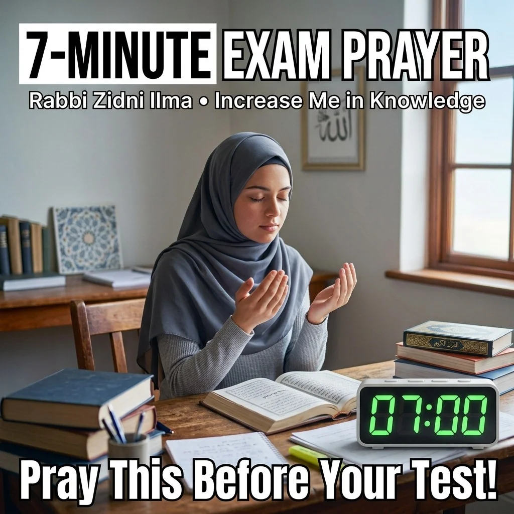The 7 Minute Miracle Prayer for Exams