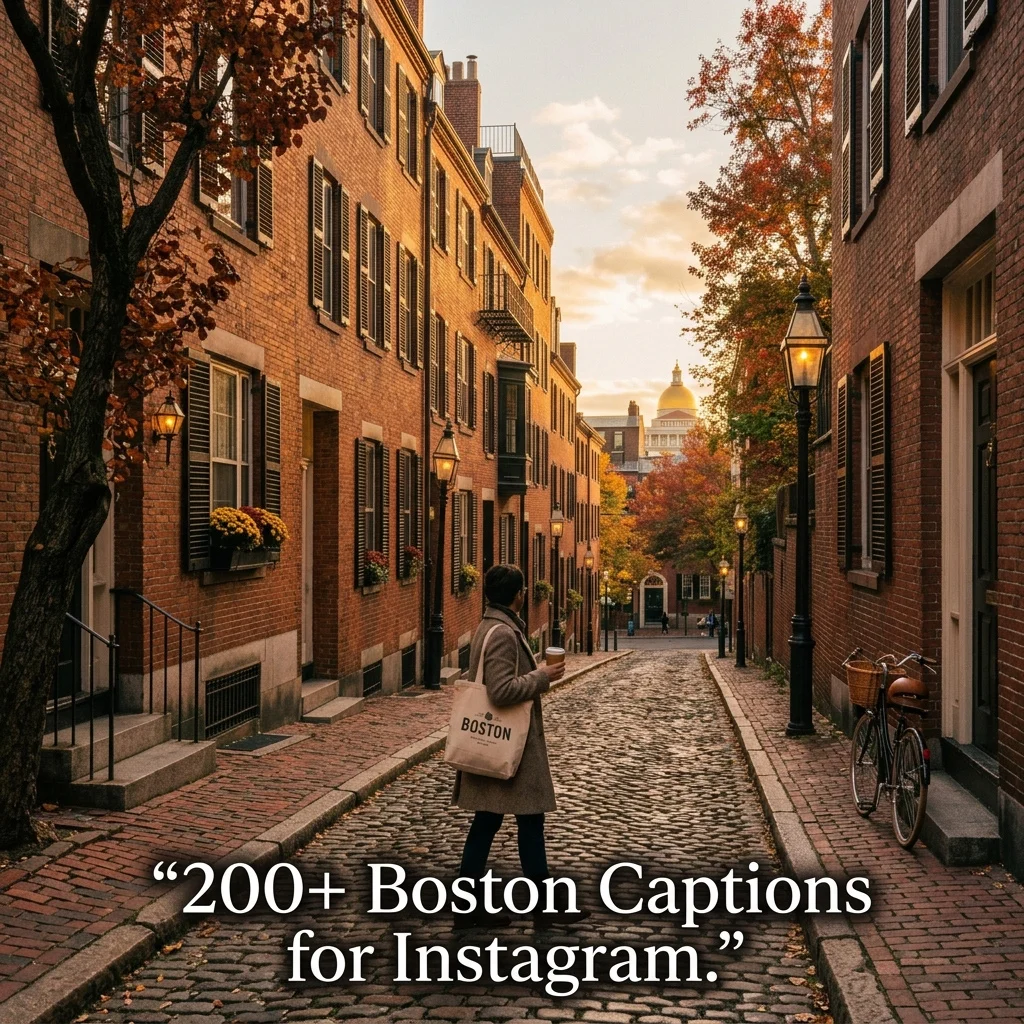 200+ Boston Captions for Instagram: Funny, Short & Best Beantown Quotes