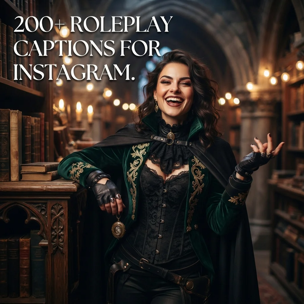 200+ Roleplay Captions for Instagram: Fun, Creative & Flirty Ideas