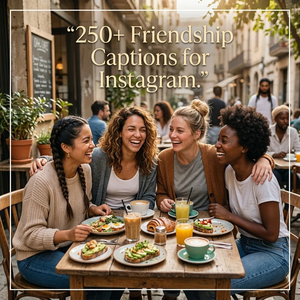250+ Friendship Captions for Instagram: Cute, Funny & Heartfelt 1 250+ Friendship Captions for Instagram: Cute, Funny & Heartfelt