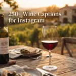 250+ Wine Captions for Instagram: Funny, Classy, Cute & Wine-Lover Quotes