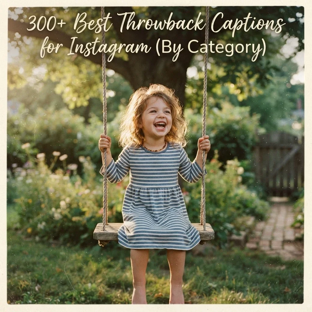 300+ Best Throwback Captions for Instagram (By Category)