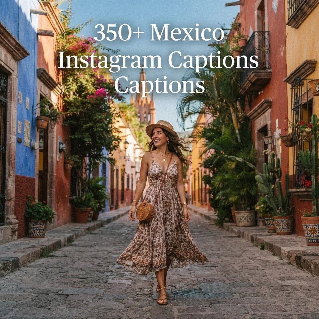 350+ Mexico Instagram Captions: Funny, Cute, Travel & Beach Ideas for Your Photos