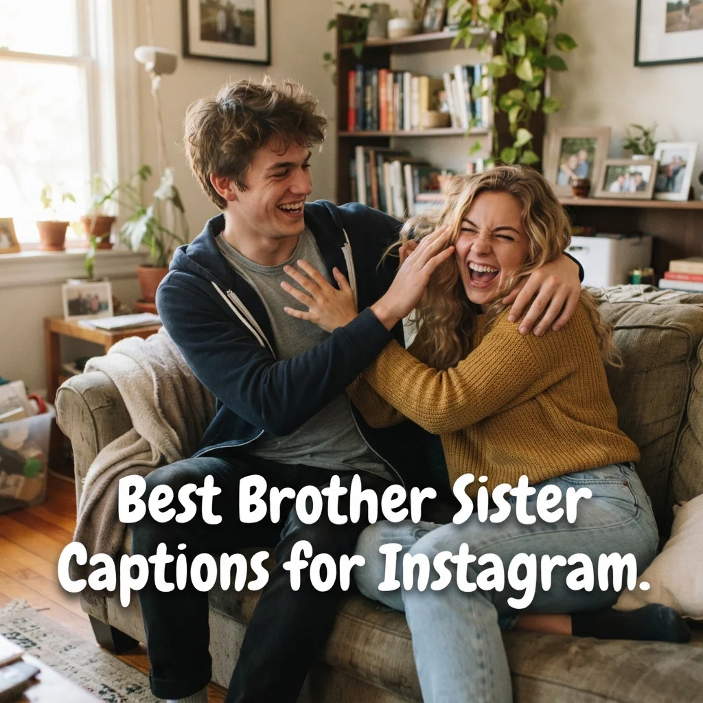 Best Brother Sister Captions for Instagram