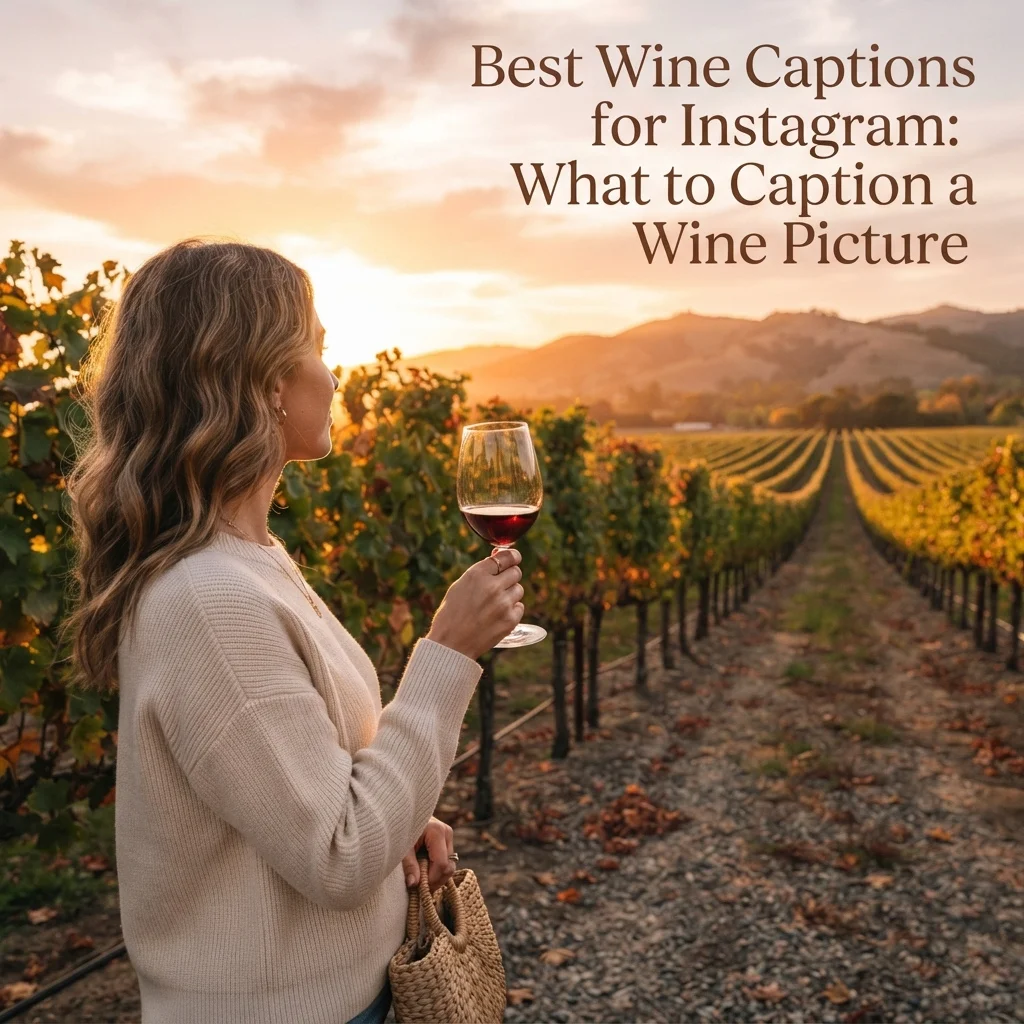 Best Wine Captions for Instagram: What to Caption a Wine Picture