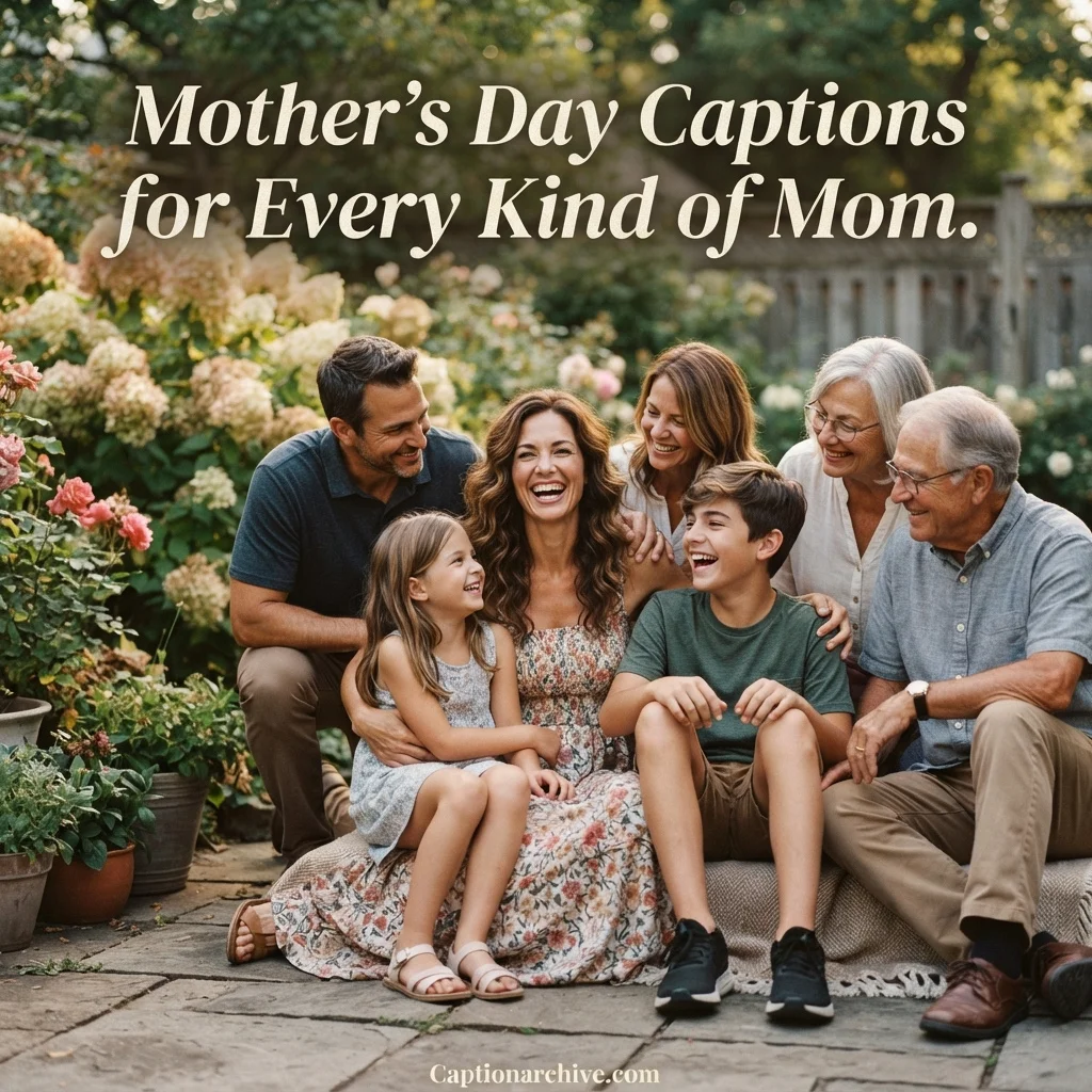 Mother's Day Captions for Every Kind of Mom
