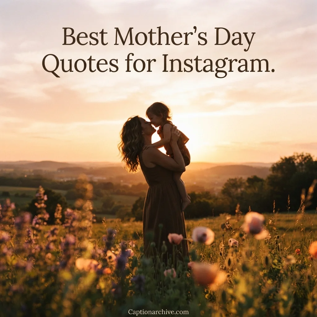 Best Mother's Day Quotes for Instagram