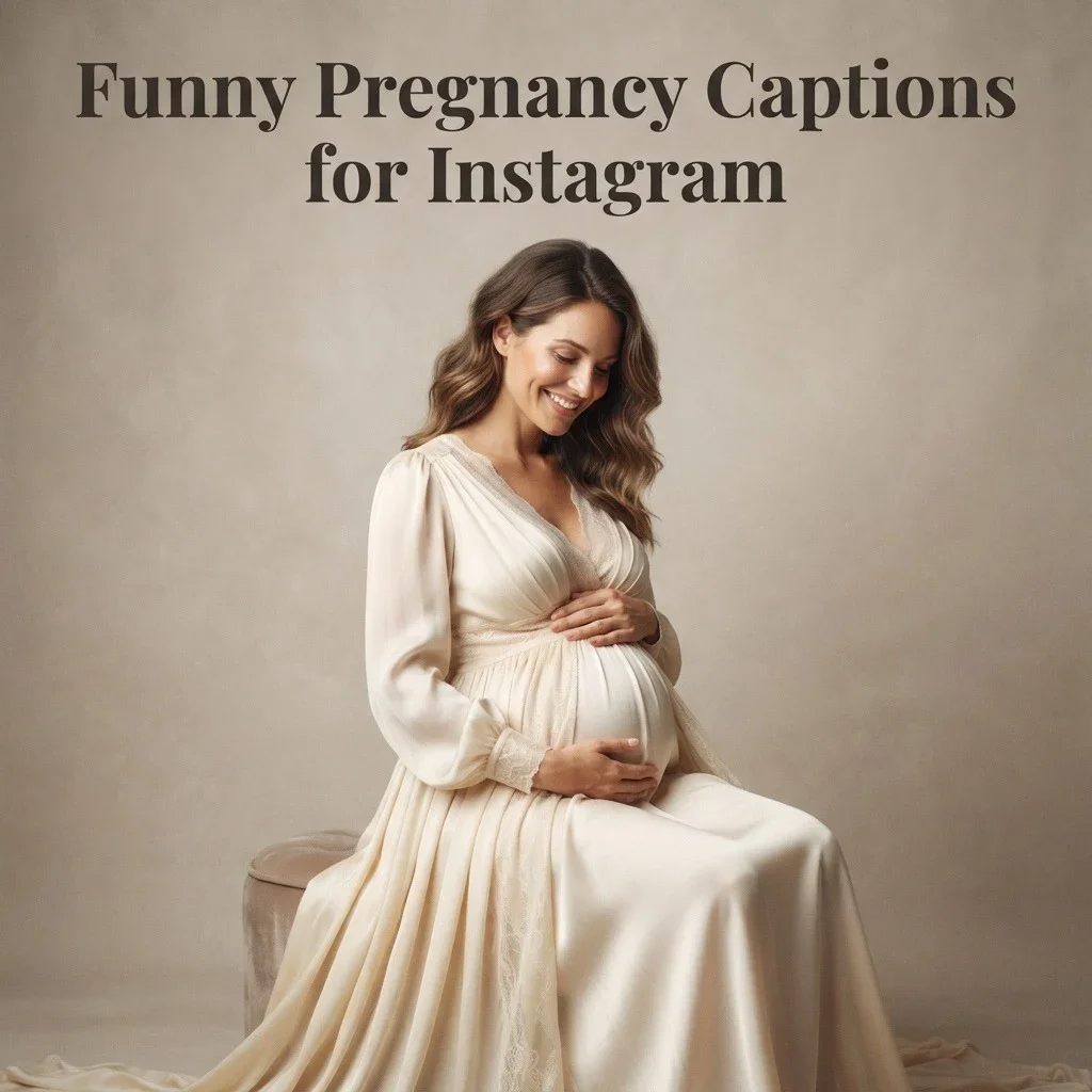 Funny Pregnancy Captions for Instagram