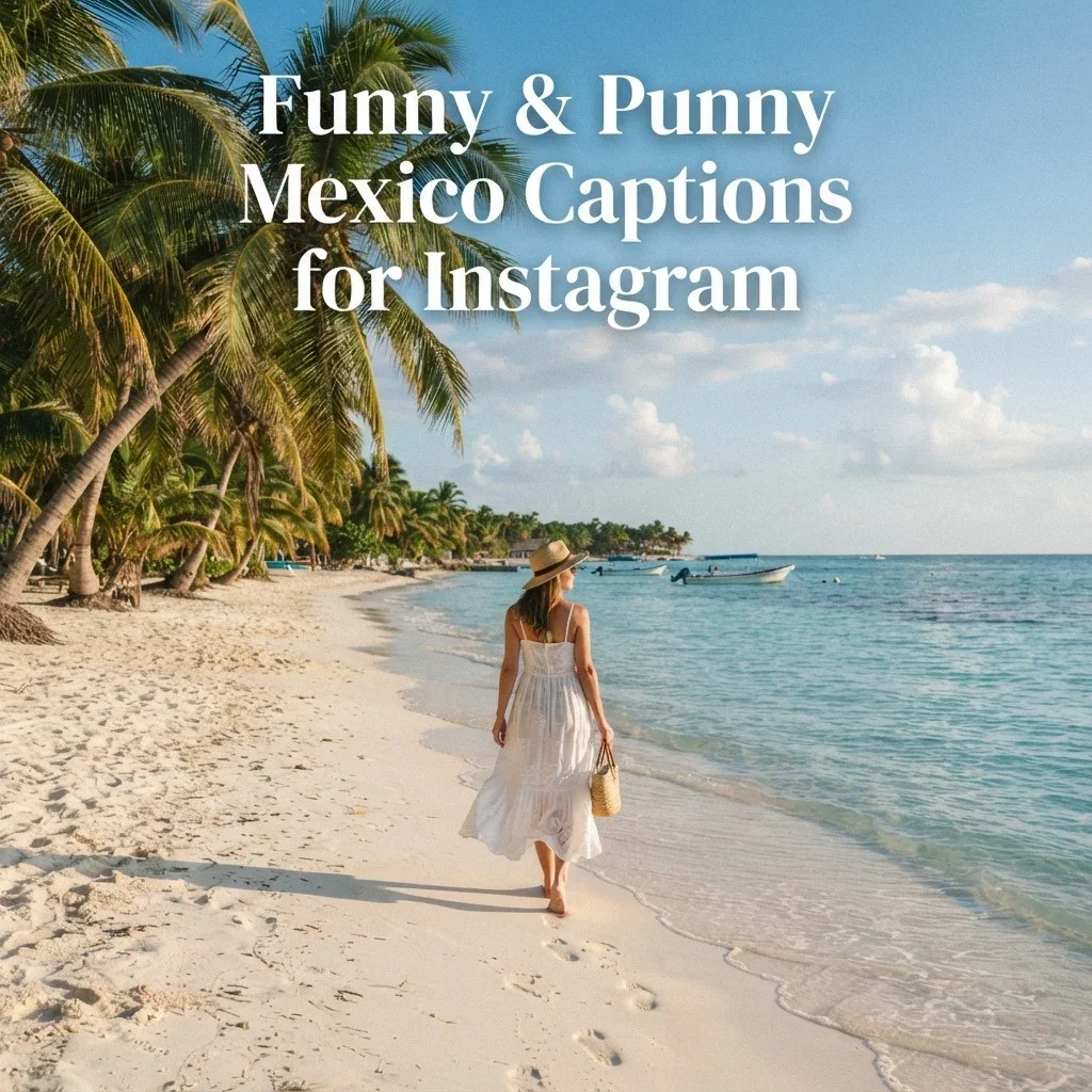 Funny & Punny Mexico Captions for Instagram