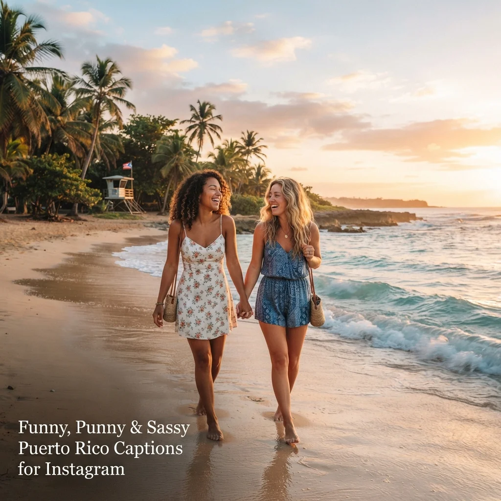 Funny, Punny & Sassy Puerto Rico Captions for Instagram
