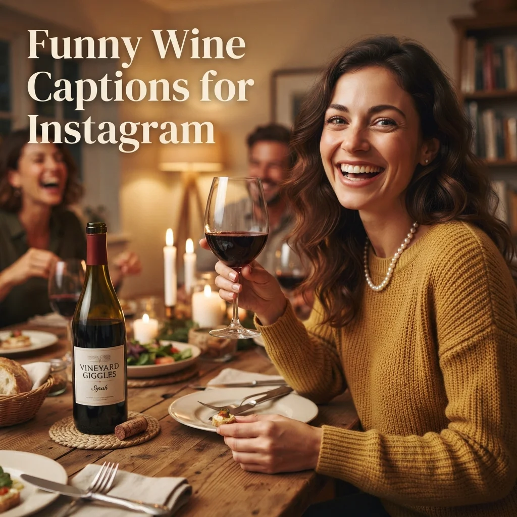 Funny Wine Captions for Instagram