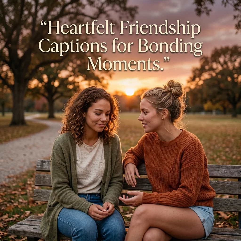 250+ Friendship Captions for Instagram: Cute, Funny & Heartfelt 4 Heartfelt Friendship Captions for Bonding Moments