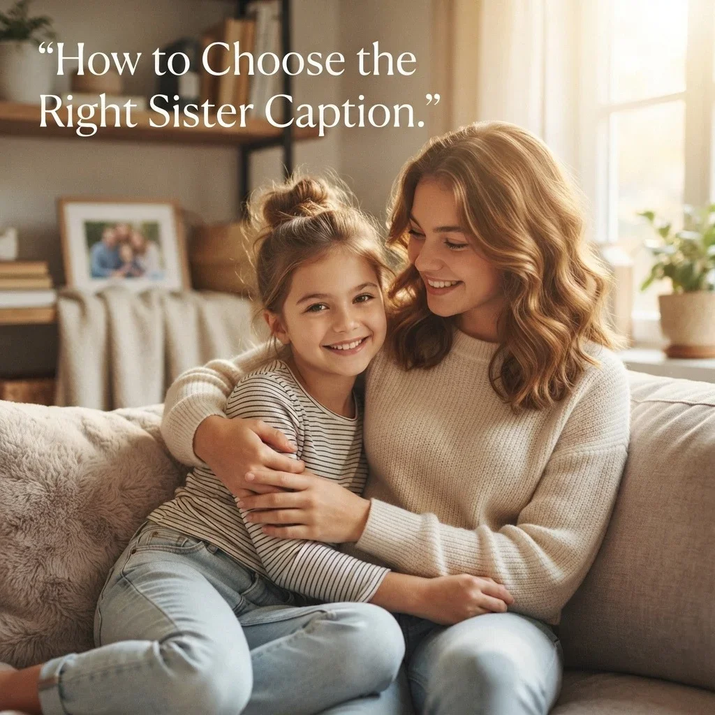 How to Choose the Right Sister Caption