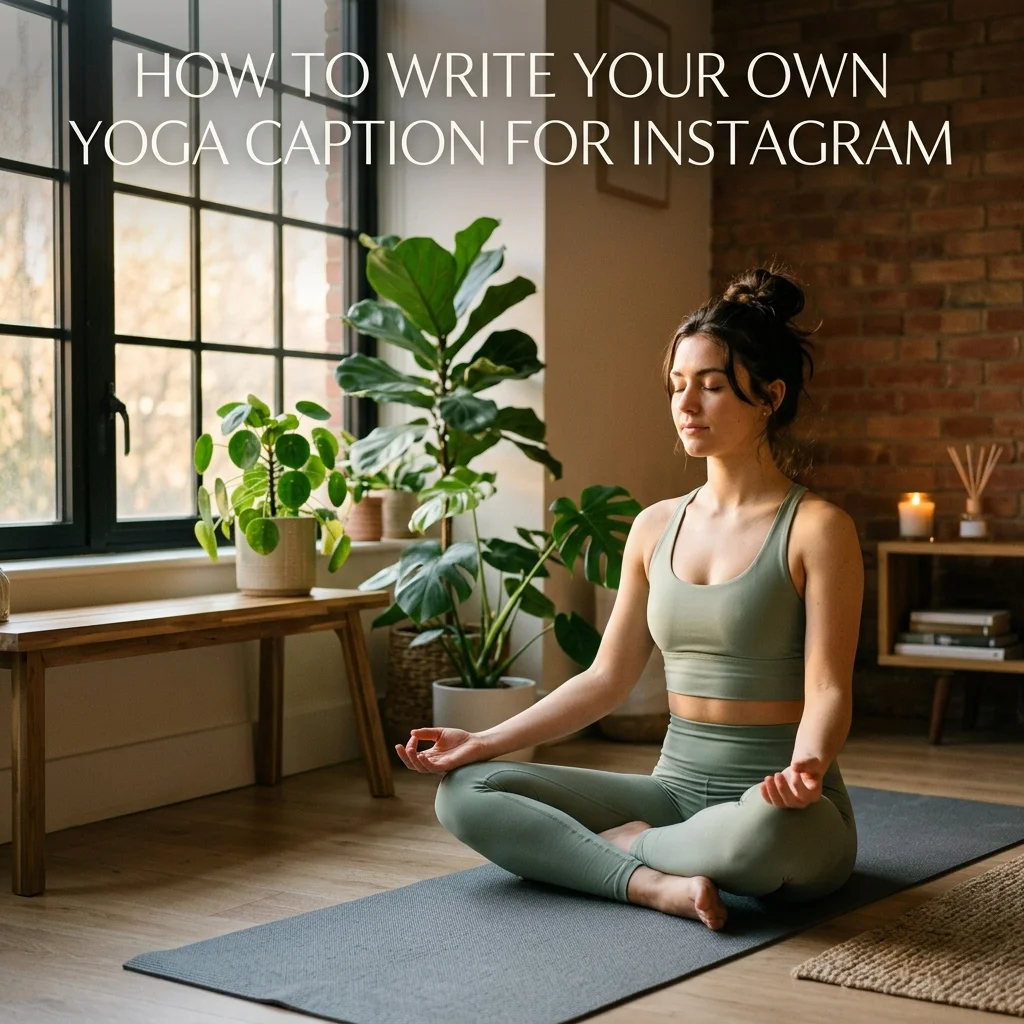 How to Write Your Own Yoga Caption for Instagram