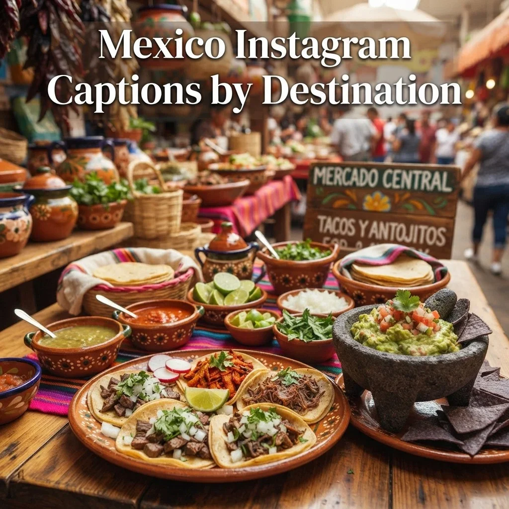 Mexico Instagram Captions by Destination