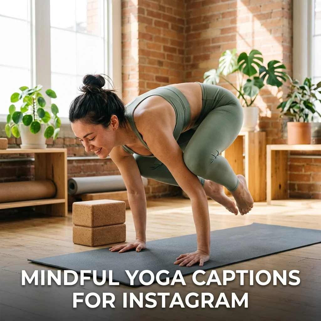 Mindful Yoga Captions for Instagram