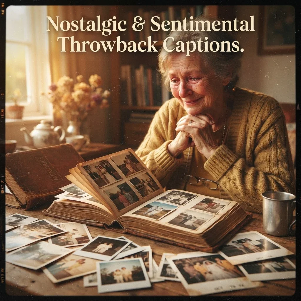 Nostalgic & Sentimental Throwback Captions