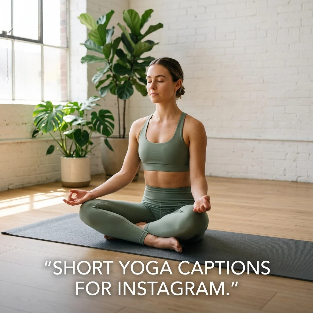Short Yoga Captions for Instagram