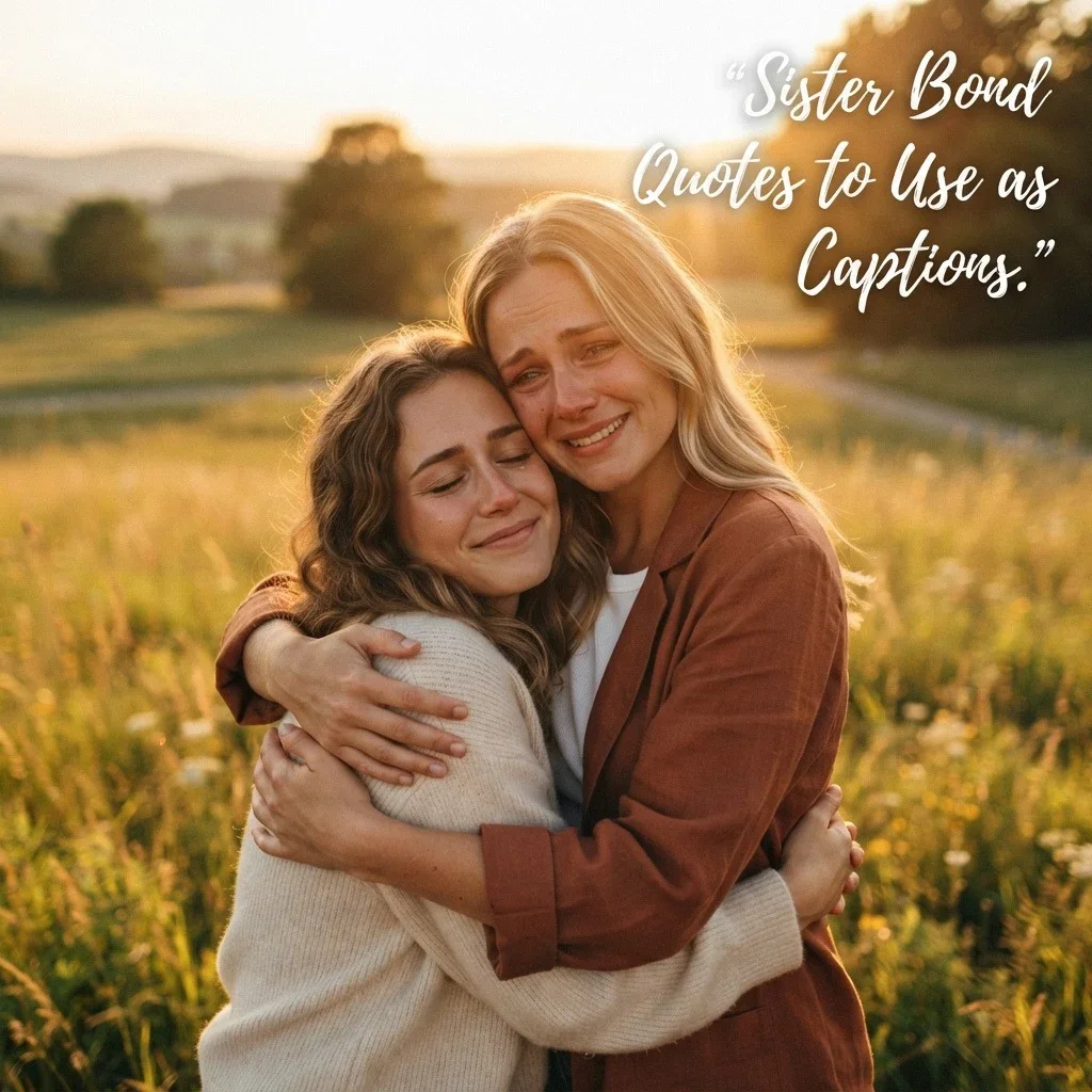 Sister Bond Quotes to Use as Captions