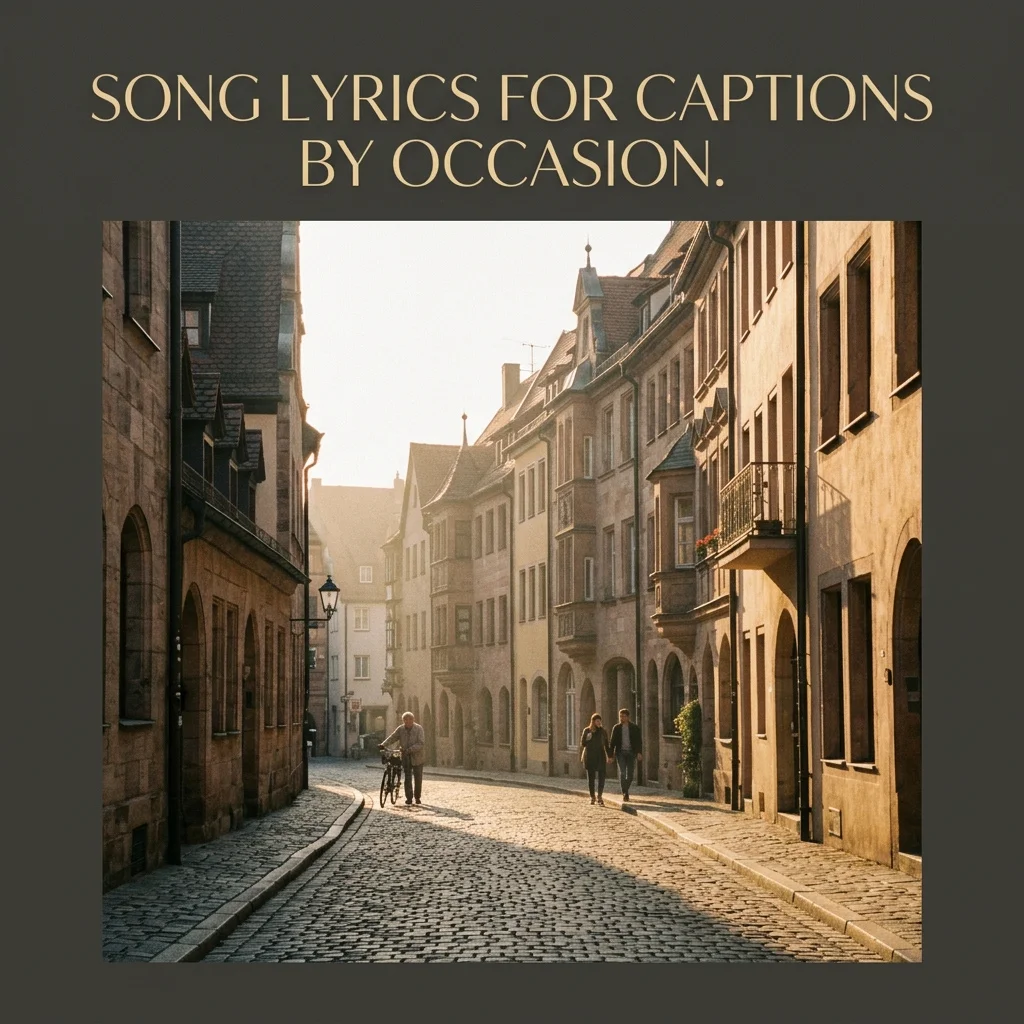 200+ Song Lyrics for Captions: Best Lyrics for Instagram Posts 5 Song Lyrics for Captions by Occasion