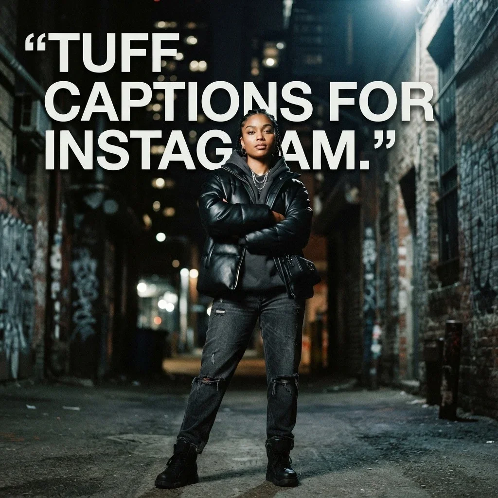 Tuff Captions for Instagram: 250+ Bold, Savage & Unstoppable Ideas for Every Post