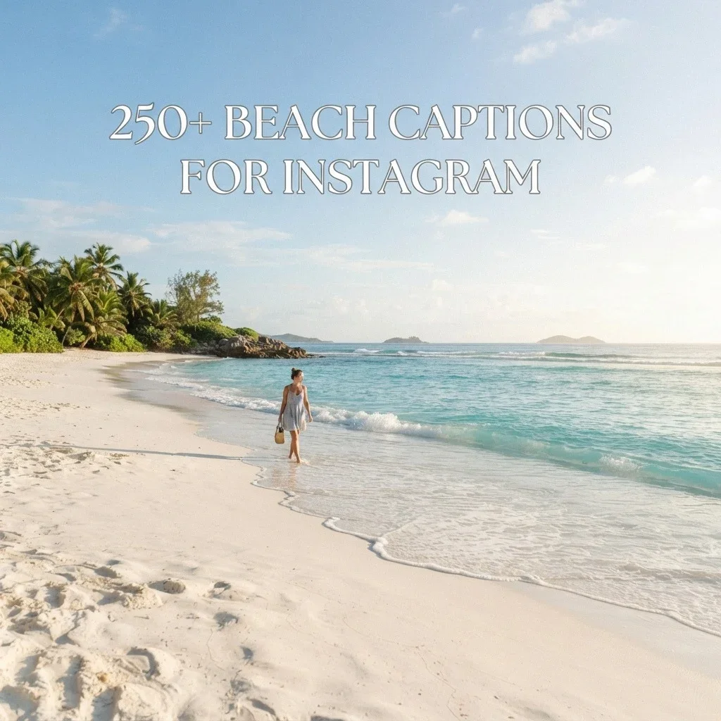 250+ Beach Captions for Instagram: Fun, Cute, Funny & Sun-Kissed Ideas