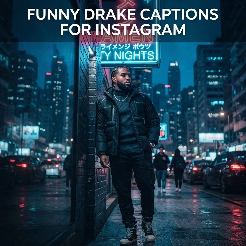 Funny Drake Captions for Instagram