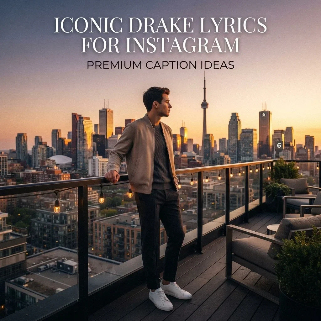 Iconic Drake Lyrics for Instagram
