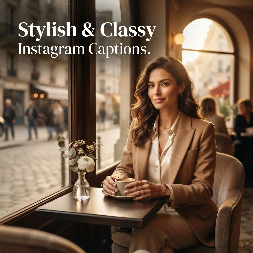 Stylish & Classy Instagram Captions