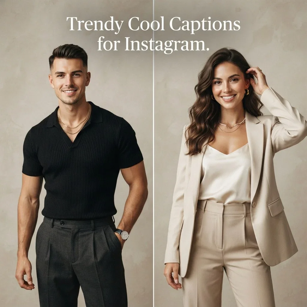Trendy Cool Captions for Instagram